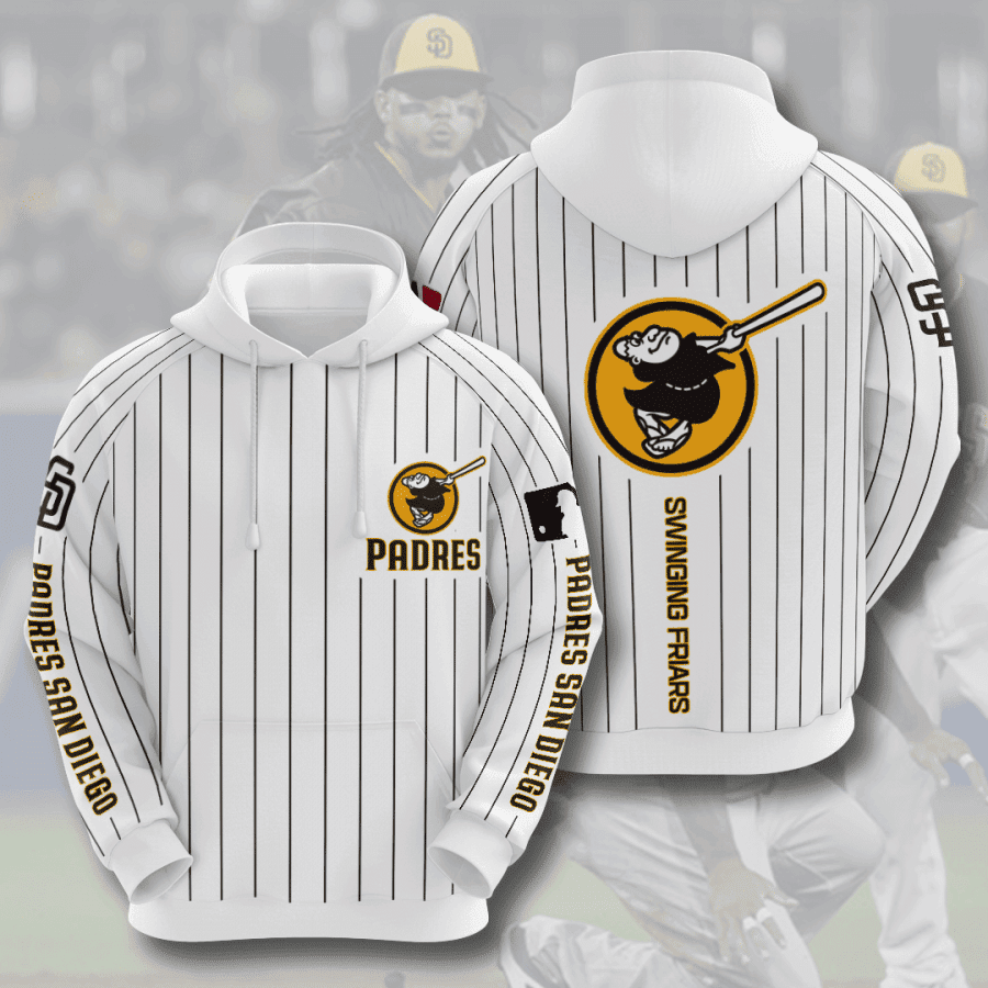San Diego Padres 3D All Over Print Hoodie, Zip Hoodie