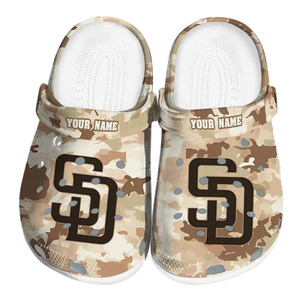 San Diego Padres Desert Camo ClogTVC1801953