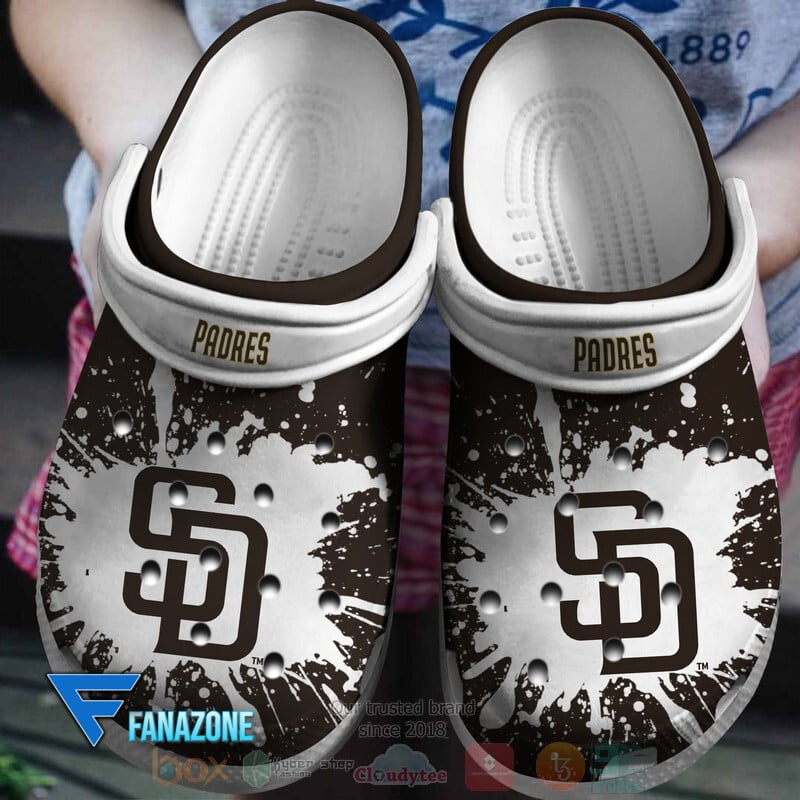 San Diego Padres MLB Sport Crocs Clogs Crocband Shoes Comfortable For Men Women and Kids