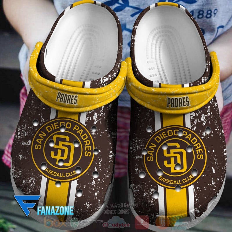 San Diego Padres MLB Sport Crocs Clogs Crocband Shoes Comfortable For Men Women and Kids