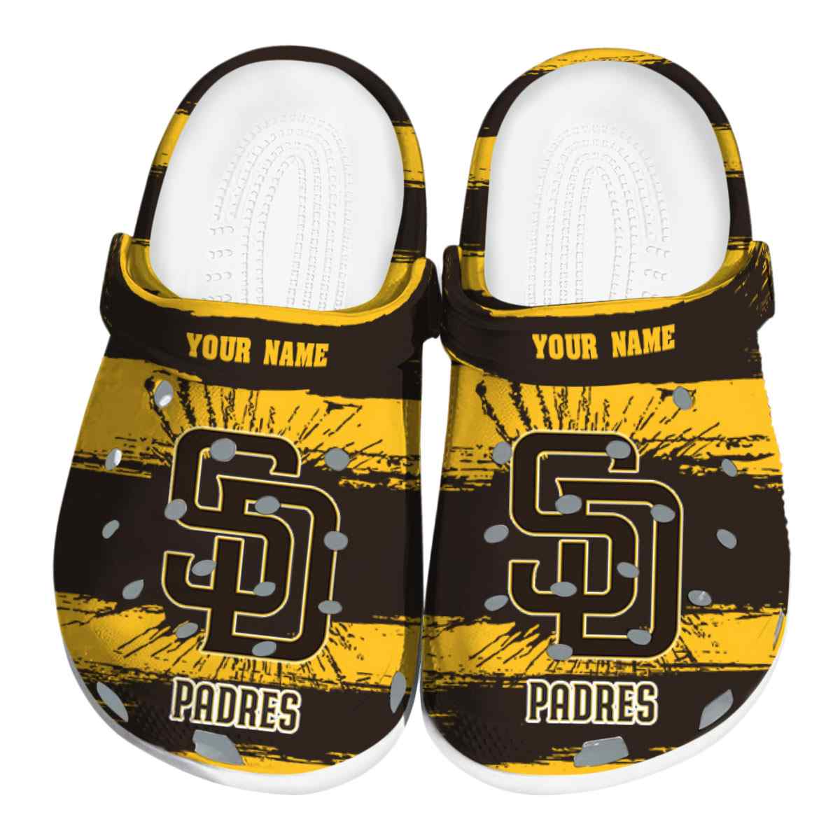 San Diego Padres MLB Sport Crocs Crocband Clogs Shoes Comfortable For Men Women and Kids