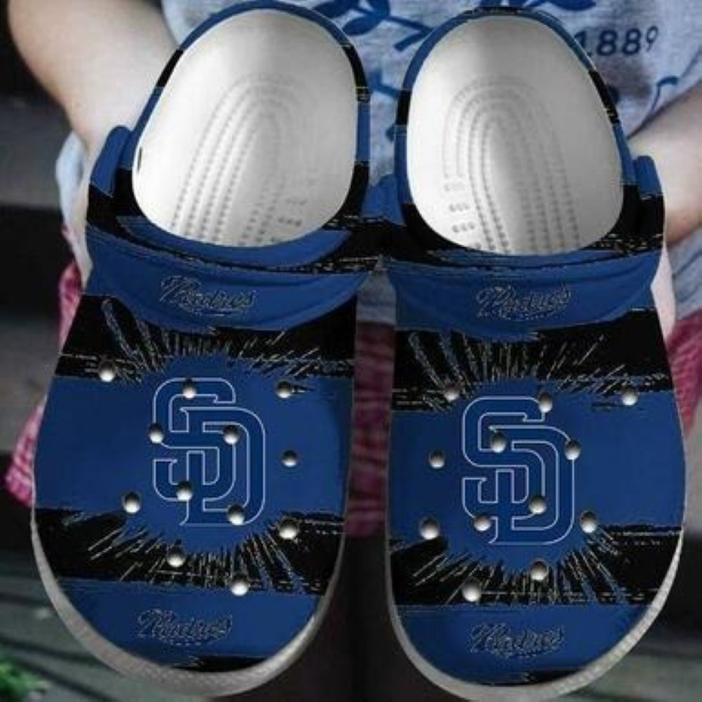 San Diego Padres MLB Sport Crocs Crocband Clogs Shoes Comfortable For Men Women and Kids