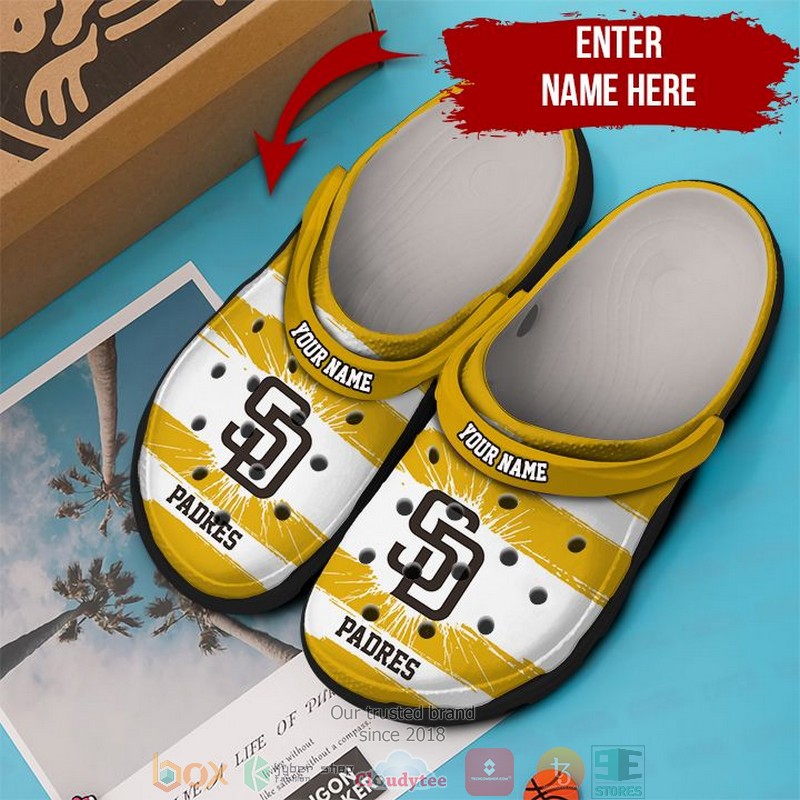 San Diego Padres MLB Sport Crocs Crocband Clogs Shoes Comfortable For Men Women and Kids