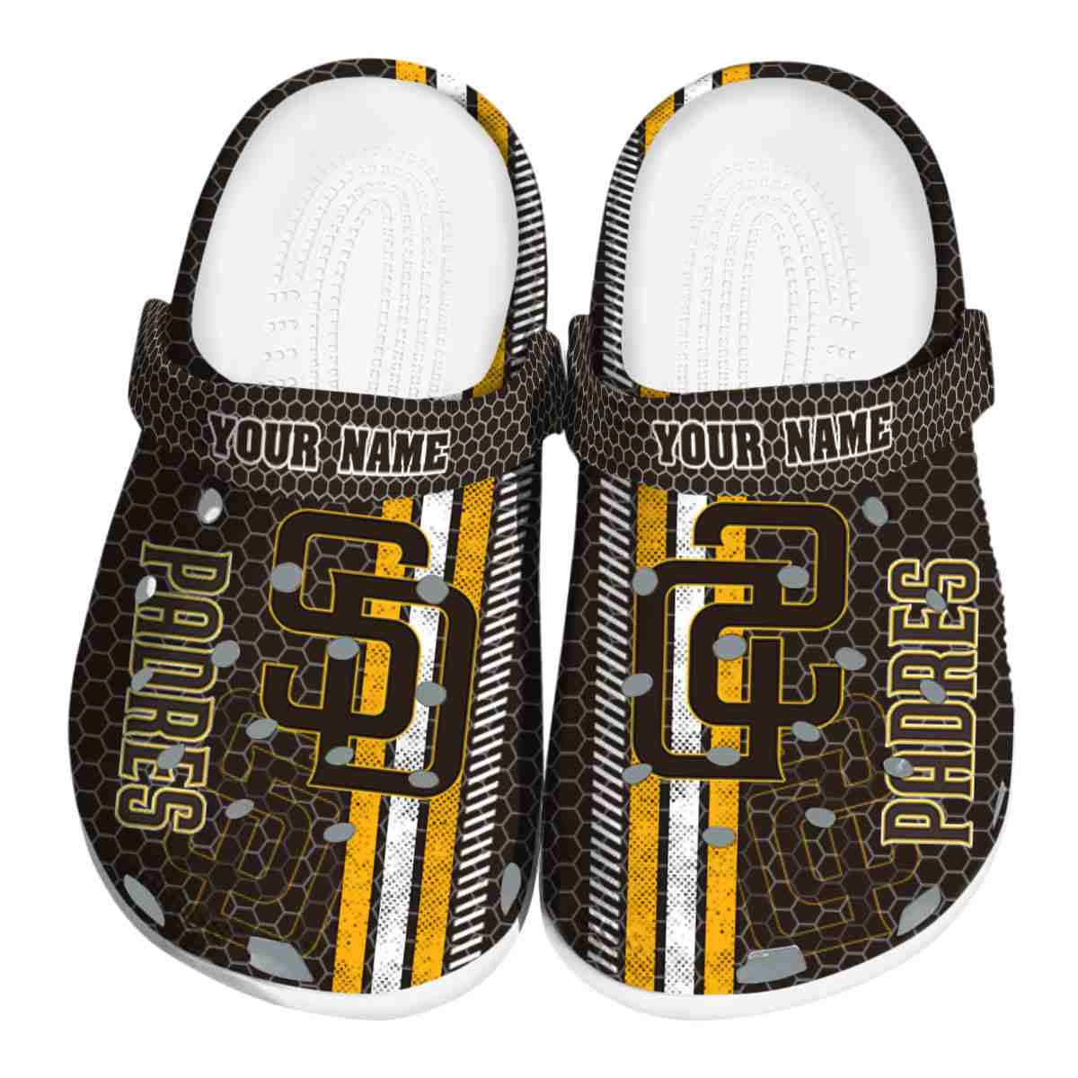 San Diego Padres MLB Sport Crocs Crocband Clogs Shoes Comfortable For Men Women and Kids