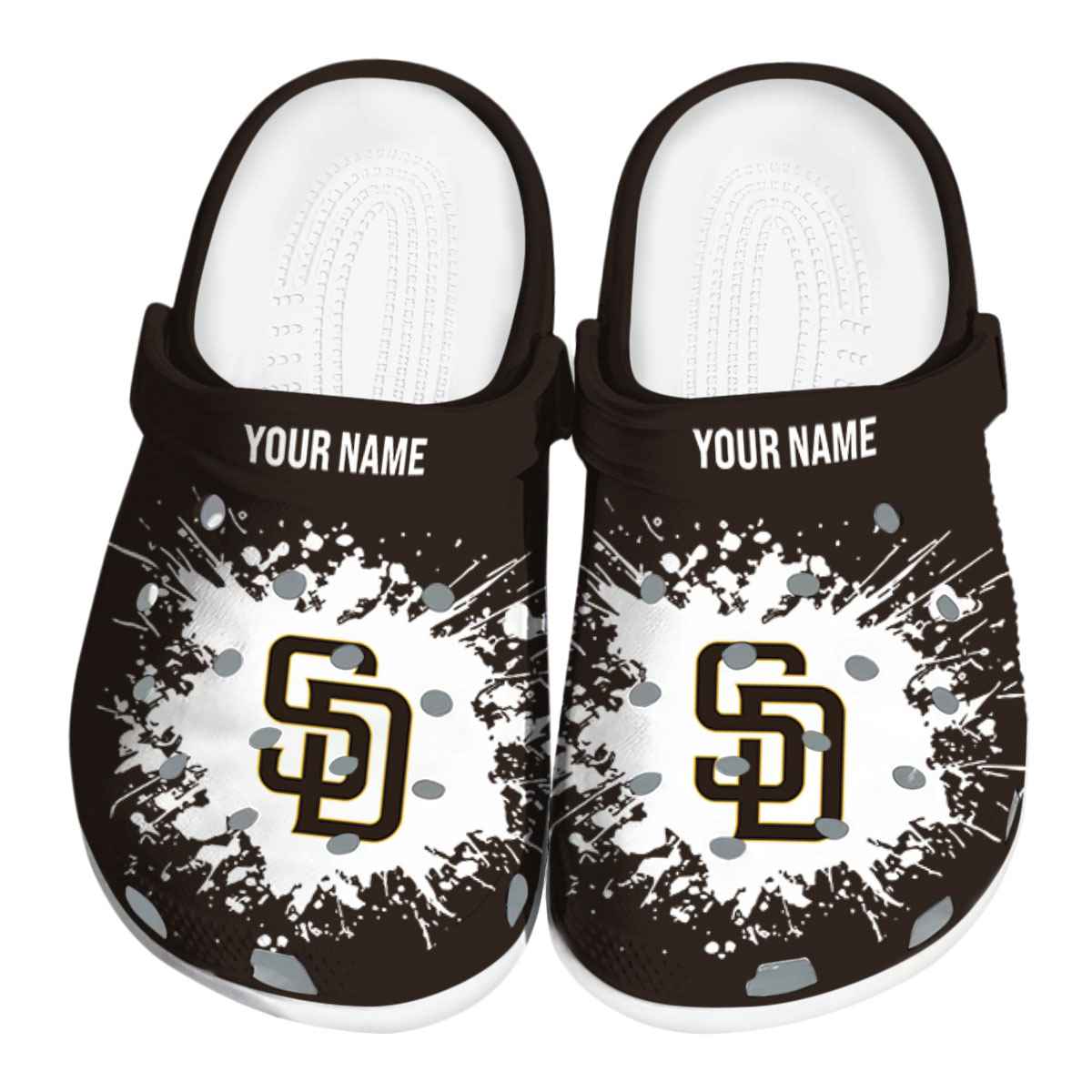 San Diego Padres MLB Sport Crocs Crocband Clogs Shoes Comfortable For Men Women and Kids