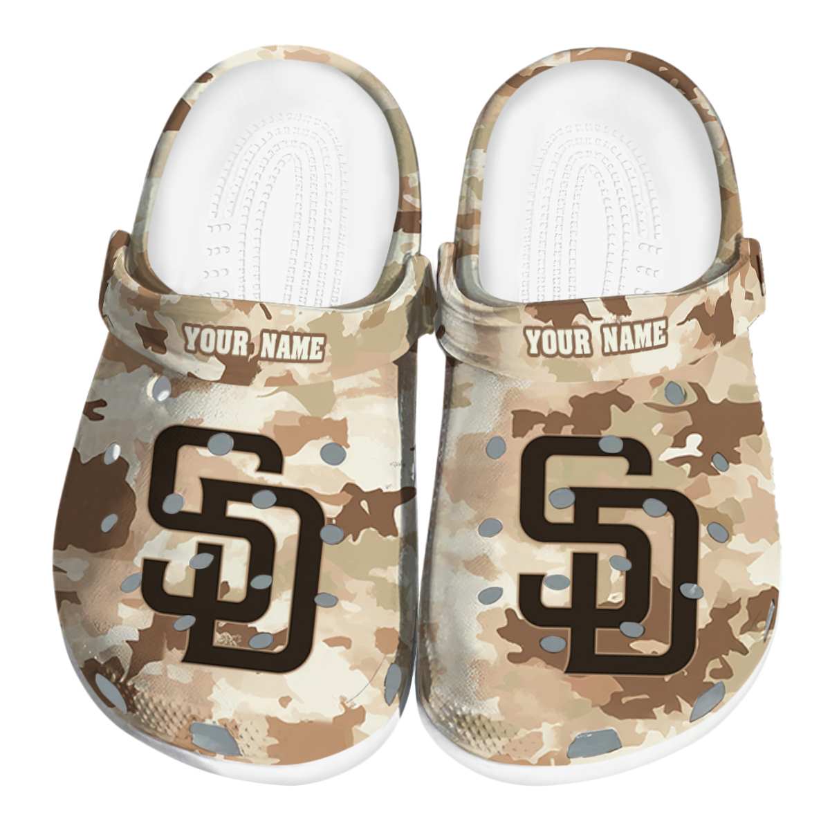 San Diego Padres MLB Sport Crocs Crocband Clogs Shoes Comfortable For Men Women and Kids