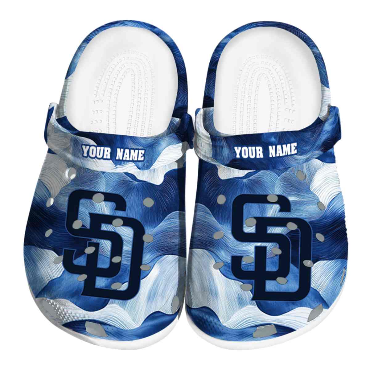 San Diego Padres MLB Sport Crocs Crocband Clogs Shoes Comfortable For Men Women and Kids