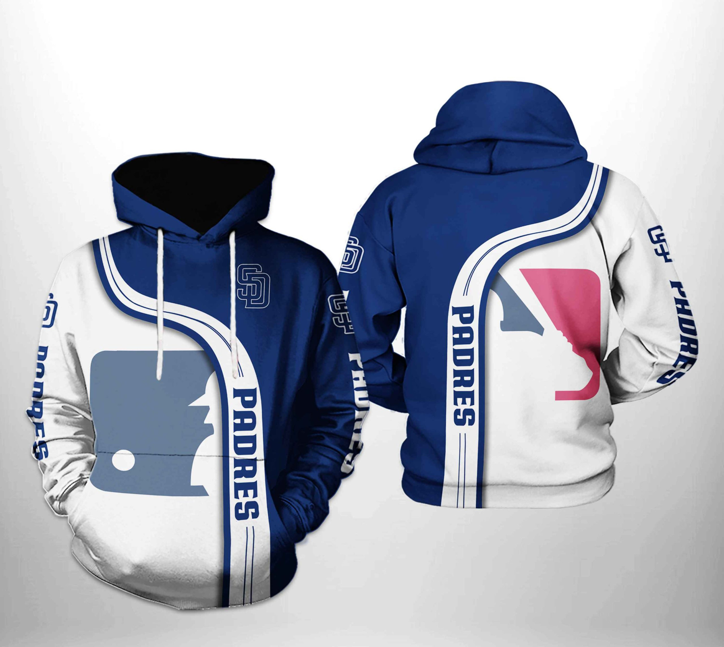 San Diego Padres MLB Team 3D All Over Print Hoodie, Zip Hoodie