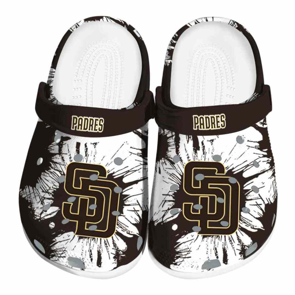San Diego Padres Splatter Graphics ClogTVC180133