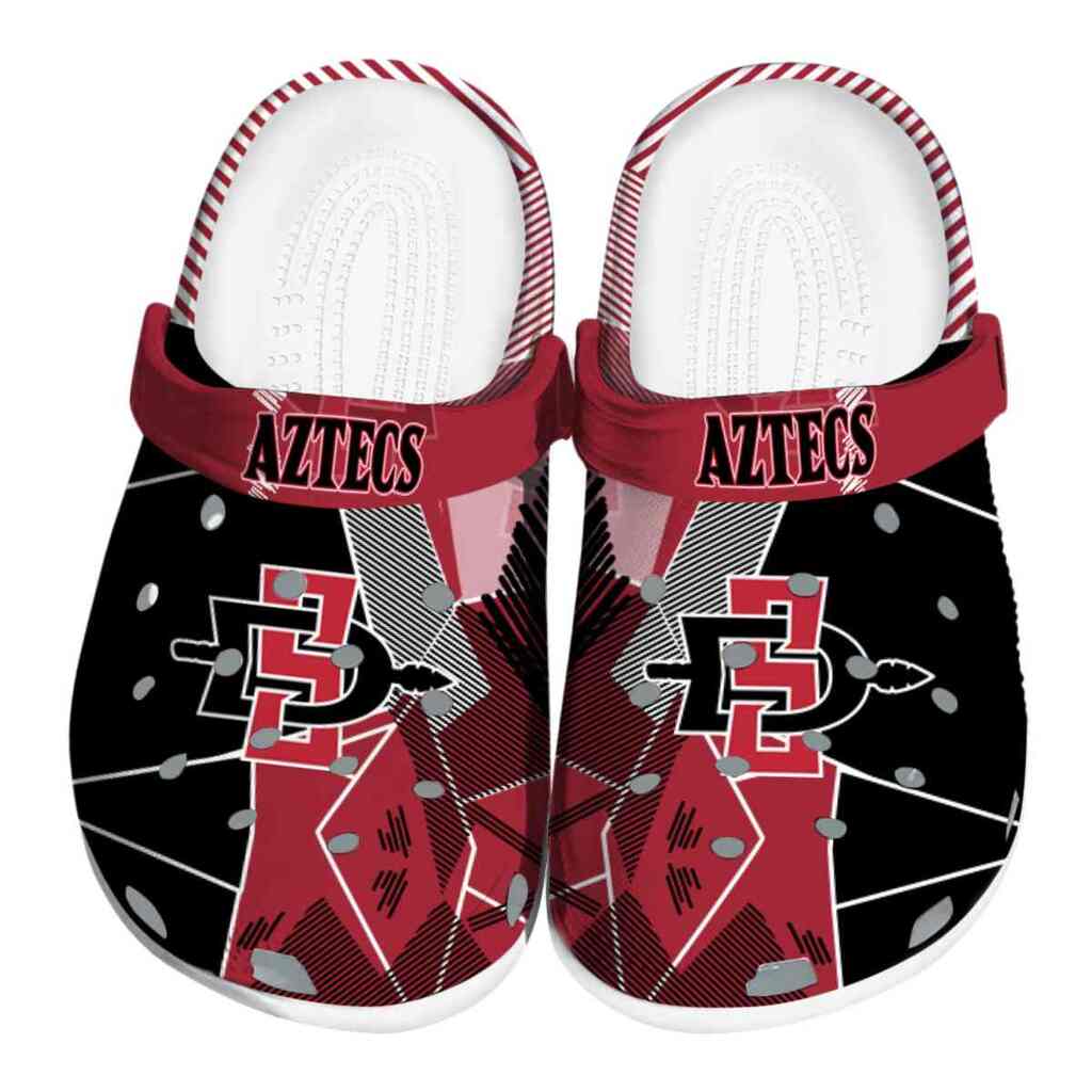 San Diego State Aztecs Geometric Background ClogTVC1801820