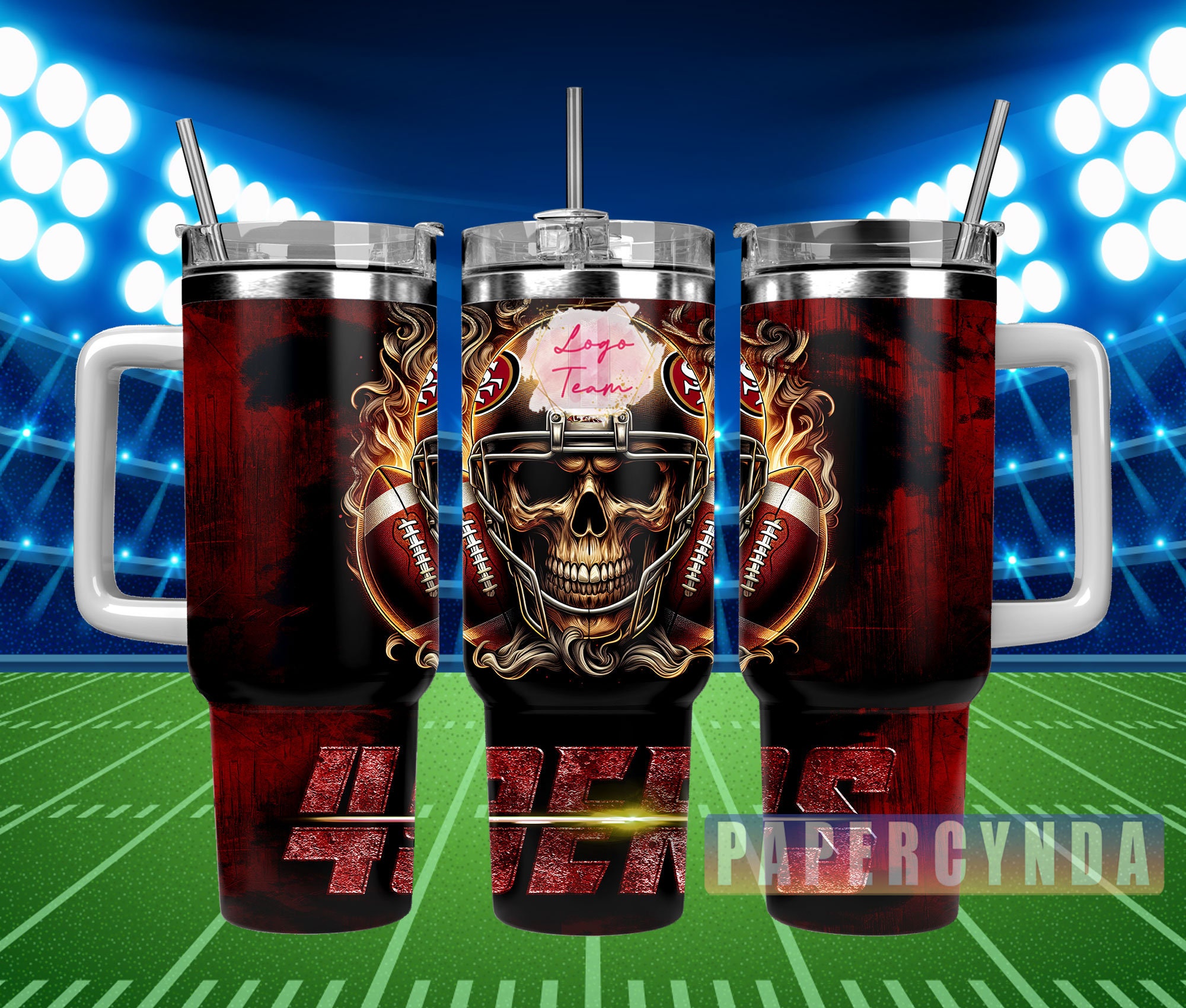 San Francisco 49ers Custom Stanley Cup 40 oz 30 oz Tumbler With HandleTVC2301832
