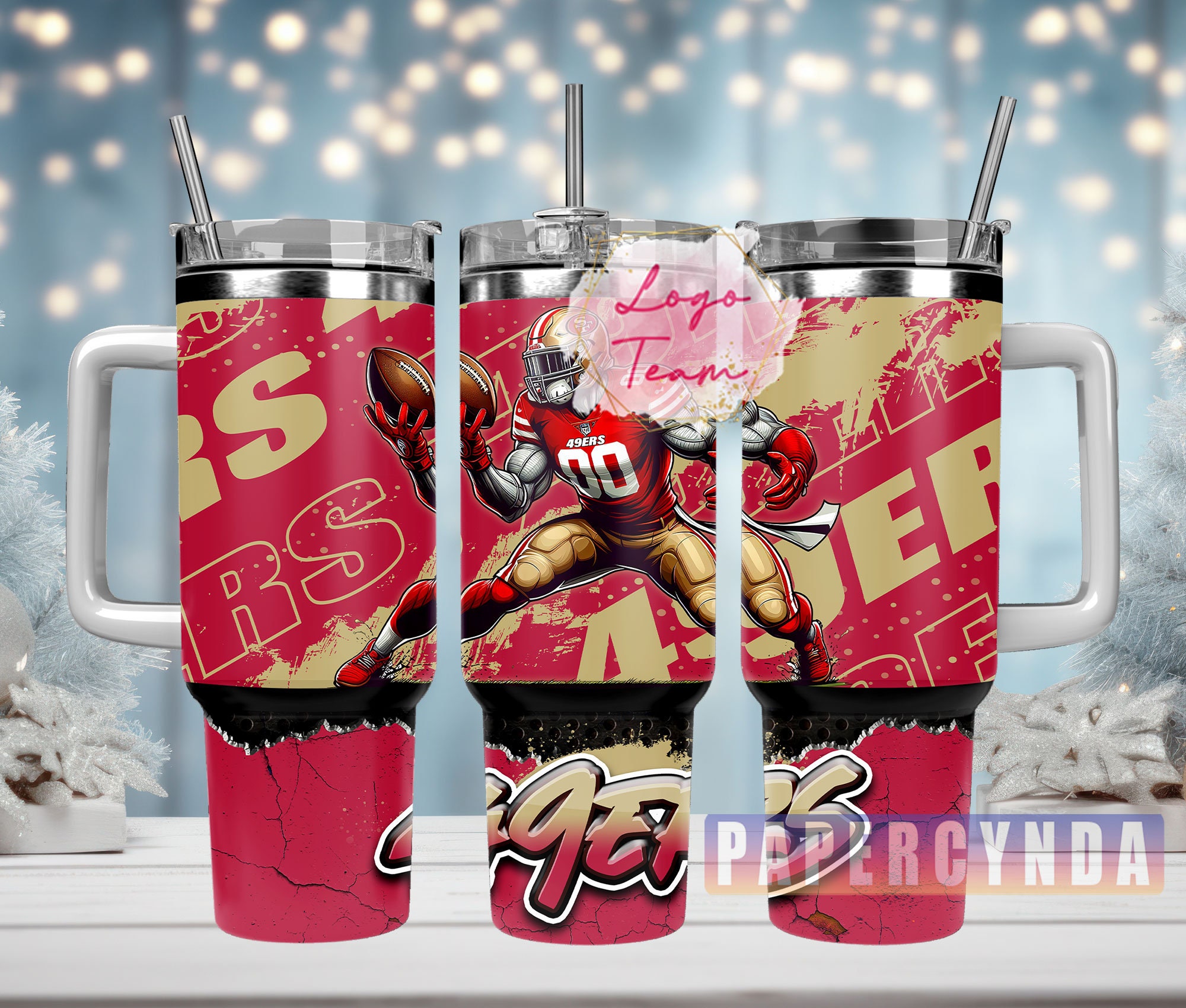 San Francisco 49ers Custom Stanley Cup 40 oz 30 oz Tumbler With HandleTVC2301832
