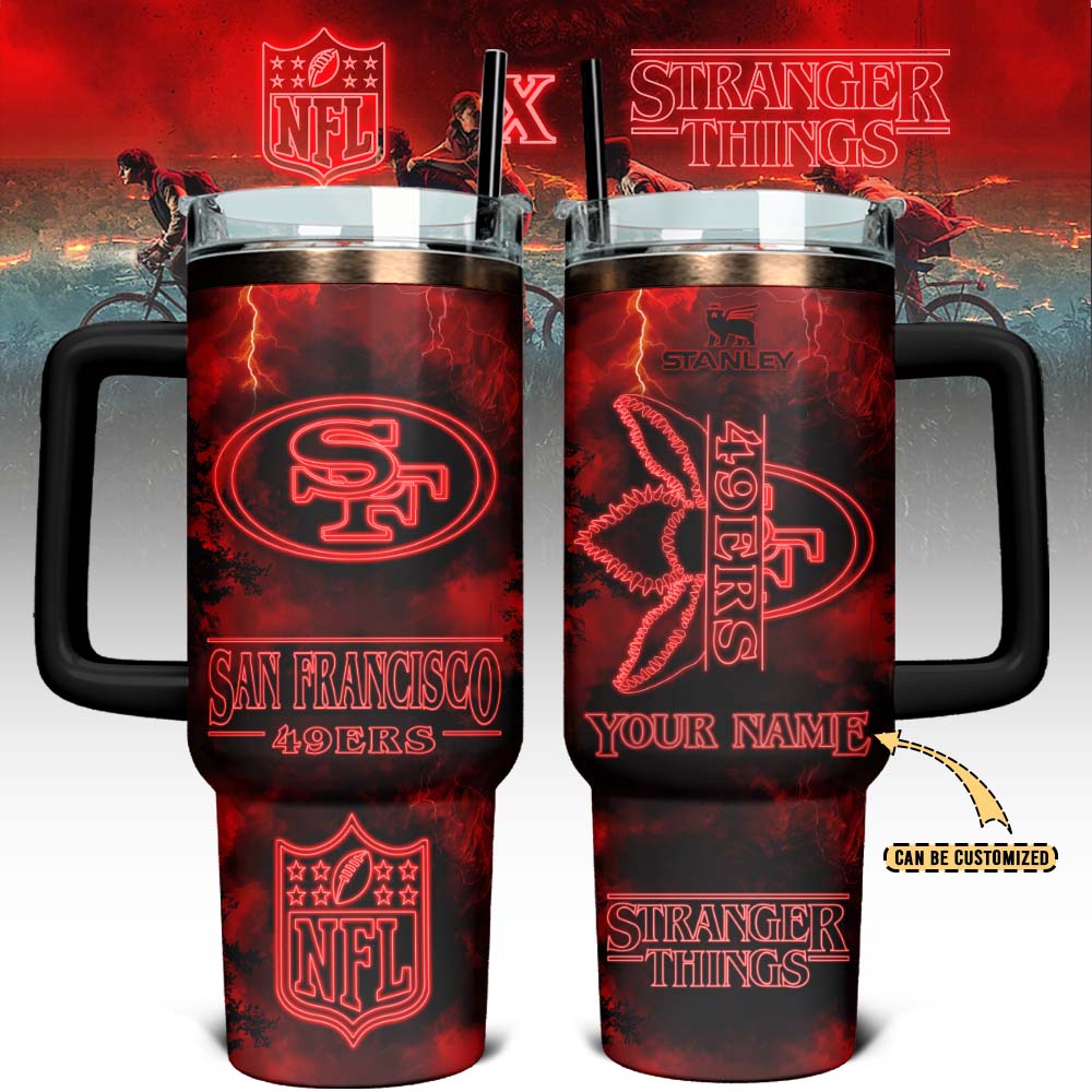 San Francisco 49ers Custom Stanley Cup 40 oz 30 oz Tumbler With HandleTVC230188