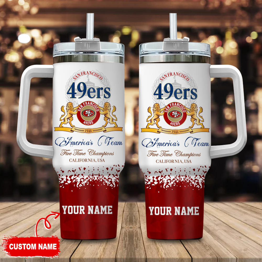 San Francisco 49ers NFL Champions Modelo Custom Stanley Cup 40 oz 30 oz Tumbler With HandleTVC2301112