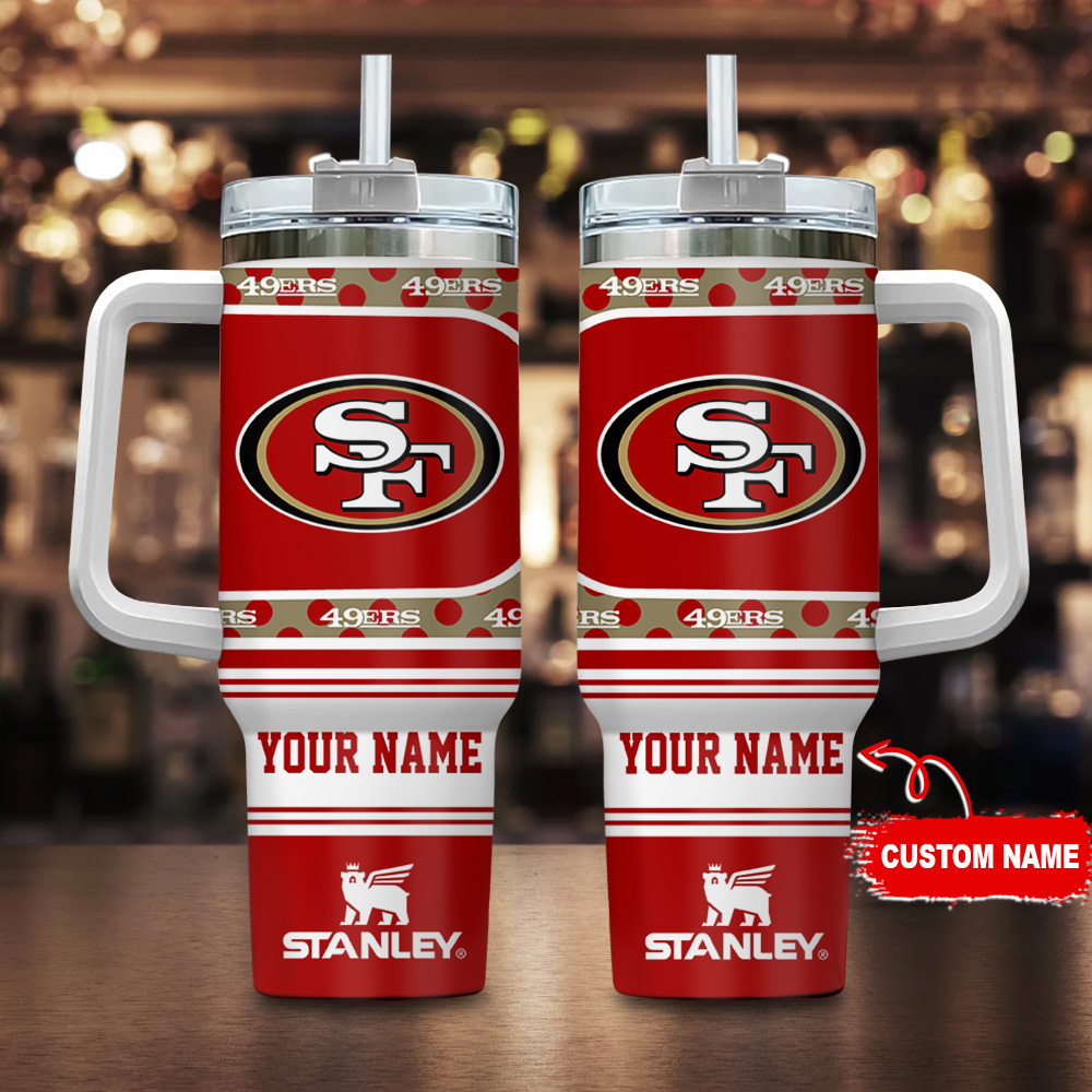 San Francisco 49ers NFL Custom Stanley Cup 40 oz 30 oz Tumbler With HandleTVC2301124