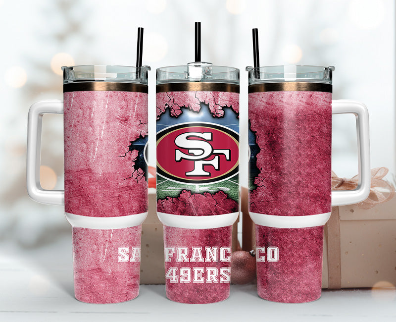 San Francisco 49ers NFL Custom Stanley Cup 40 oz 30 oz Tumbler With HandleTVC2301147