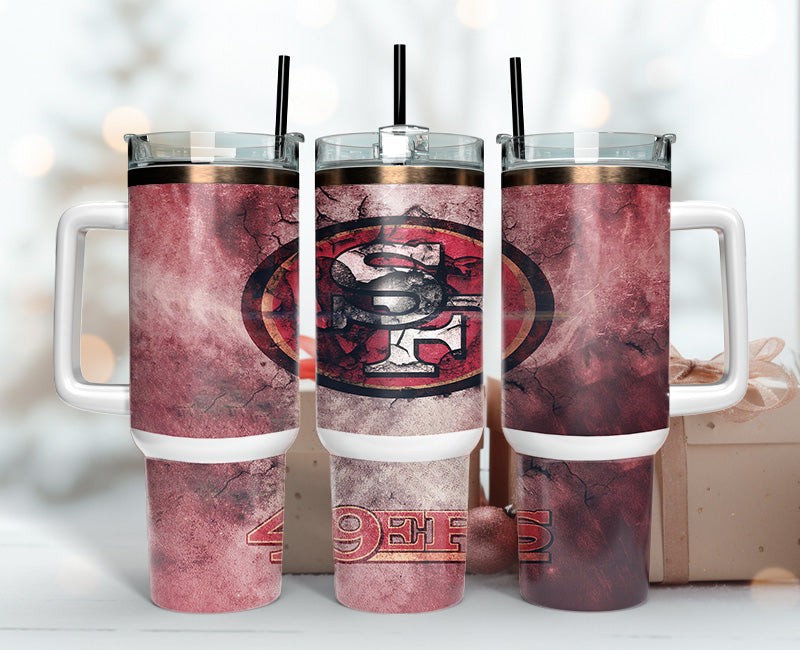 San Francisco 49ers NFL Custom Stanley Cup 40 oz 30 oz Tumbler With HandleTVC2301149
