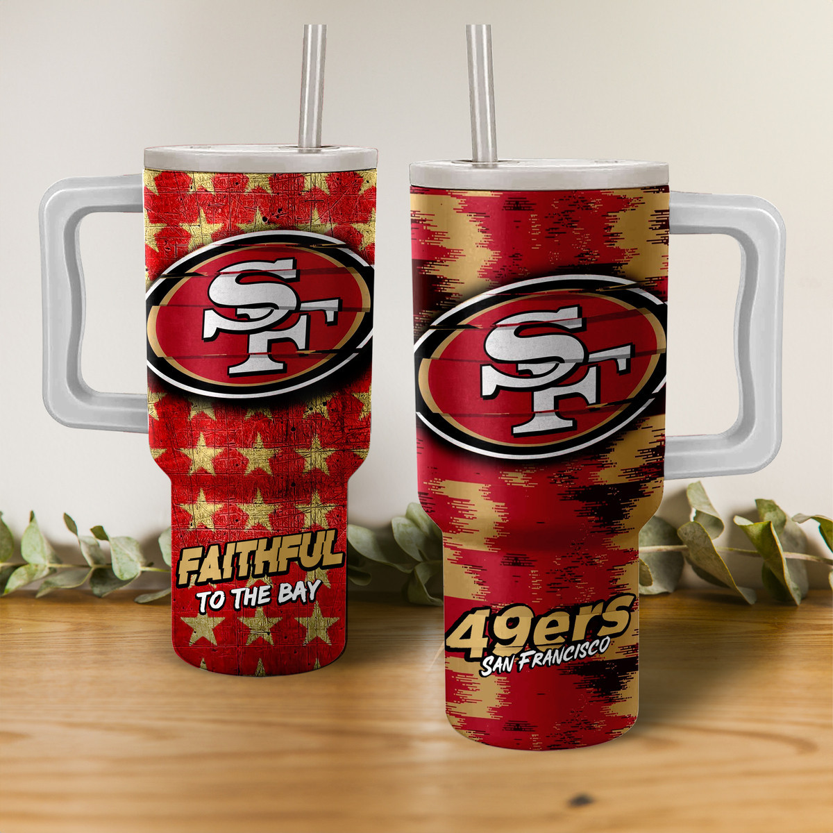 San Francisco 49ers NFL Custom Stanley Cup 40 oz 30 oz Tumbler With HandleTVC2301153