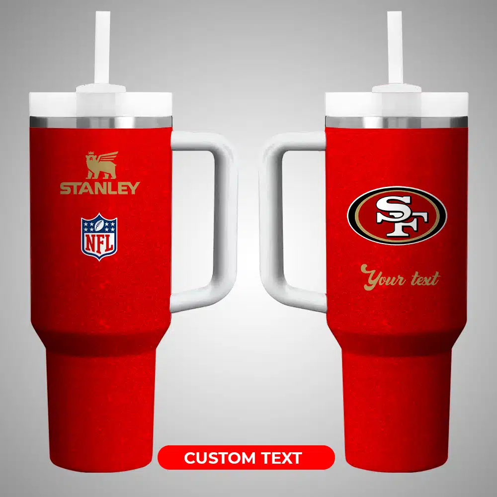 San Francisco 49ers NFL Custom Stanley Cup 40 oz 30 oz Tumbler With HandleTVC2301223