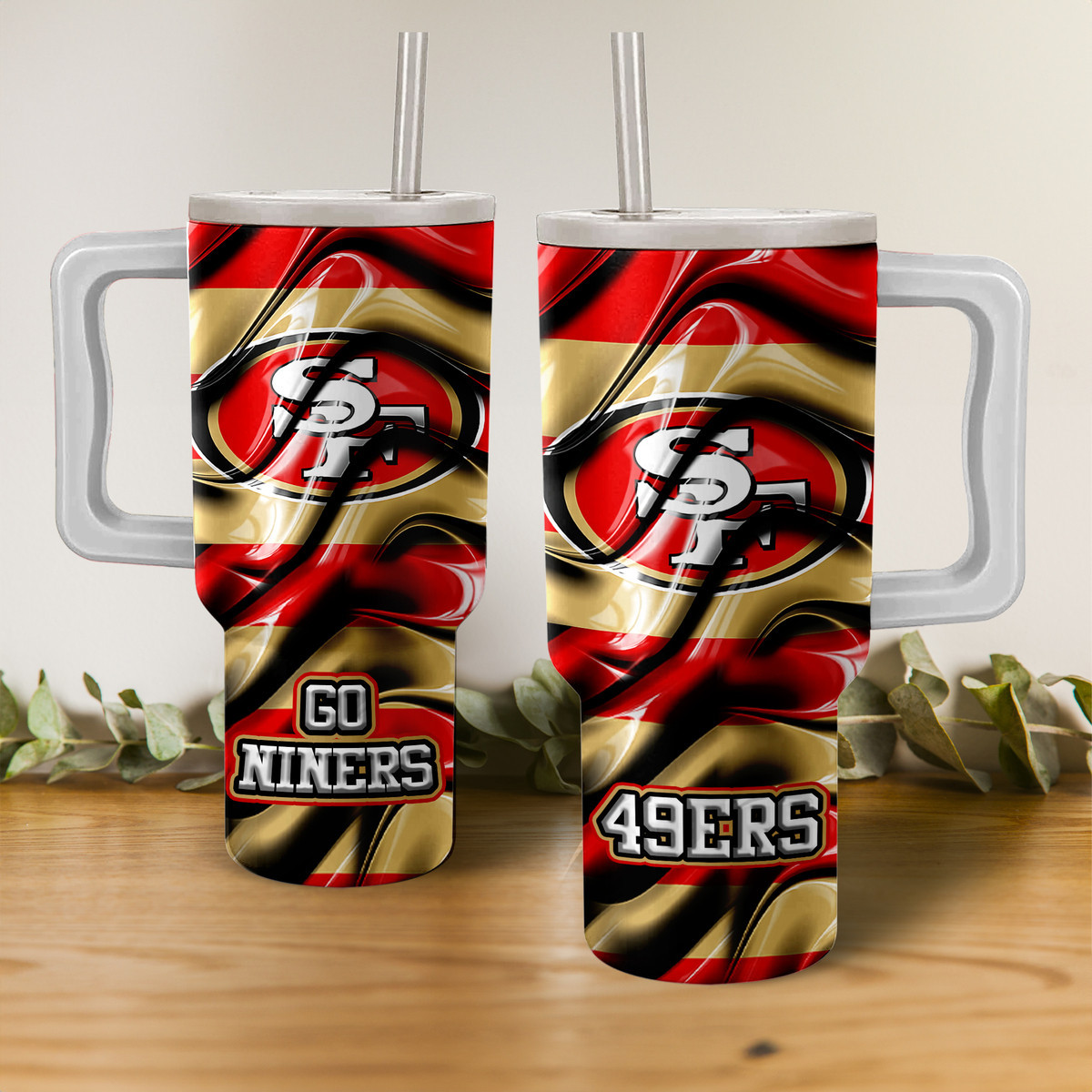 San Francisco 49ers NFL Custom Stanley Cup 40 oz 30 oz Tumbler With HandleTVC2301274