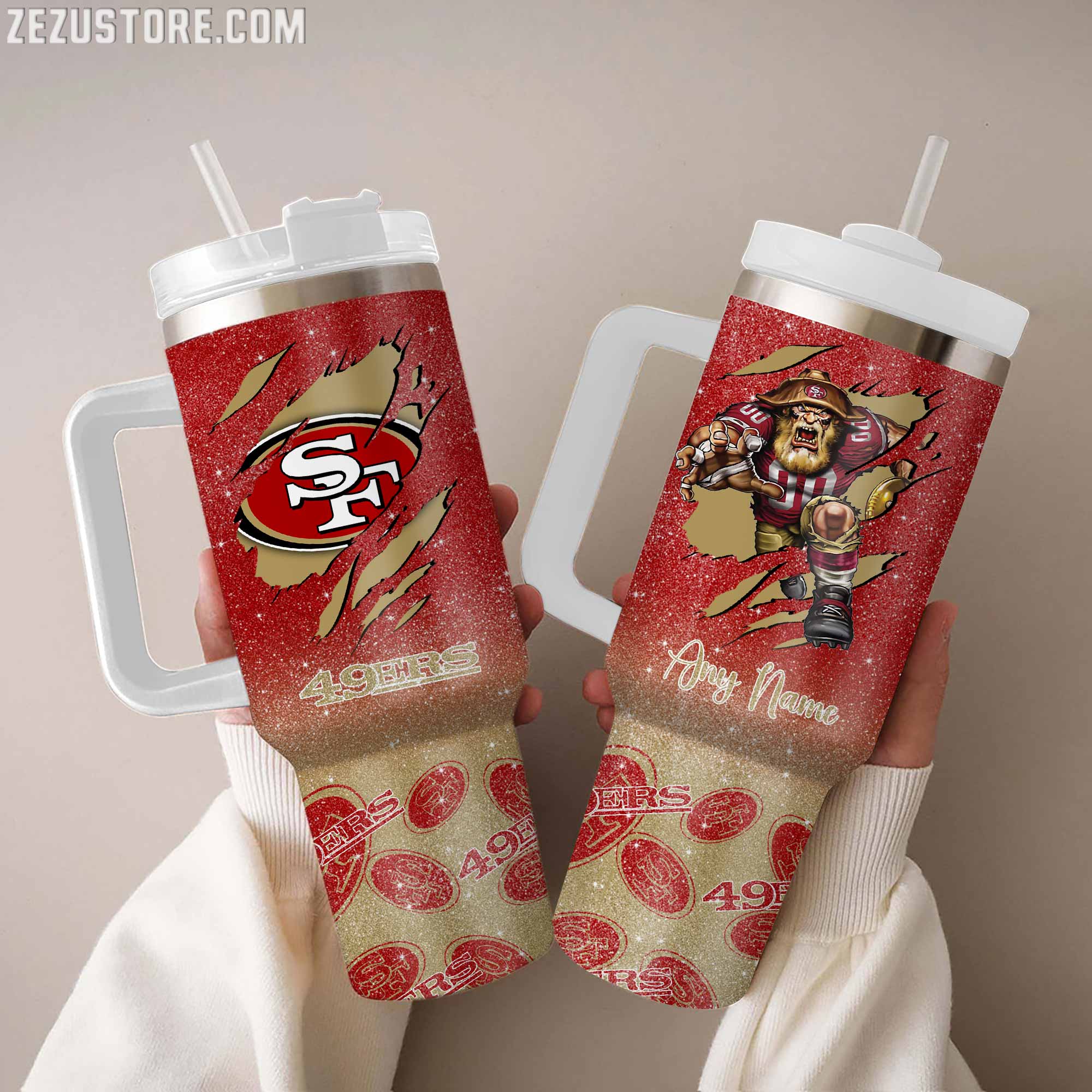 San Francisco 49ers NFL Custom Stanley Cup 40 oz 30 oz Tumbler With HandleTVC2301303