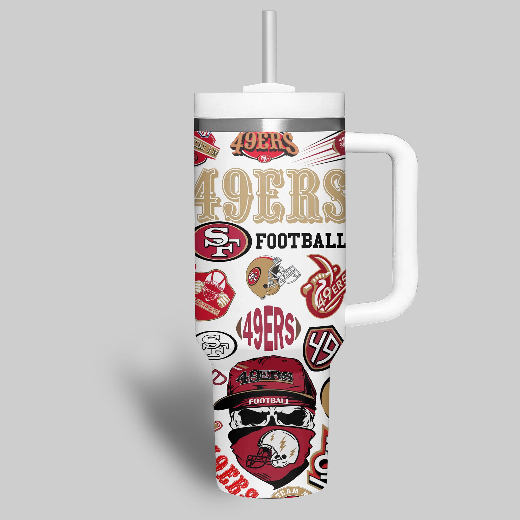 San Francisco 49ers NFL Custom Stanley Cup 40 oz 30 oz Tumbler With HandleTVC2301516 - Image 3