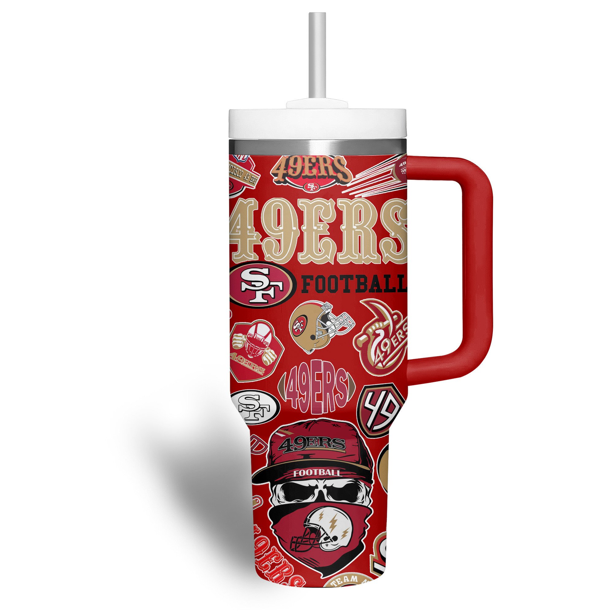 San Francisco 49ers NFL Custom Stanley Cup 40 oz 30 oz Tumbler With HandleTVC2301516 - Image 2