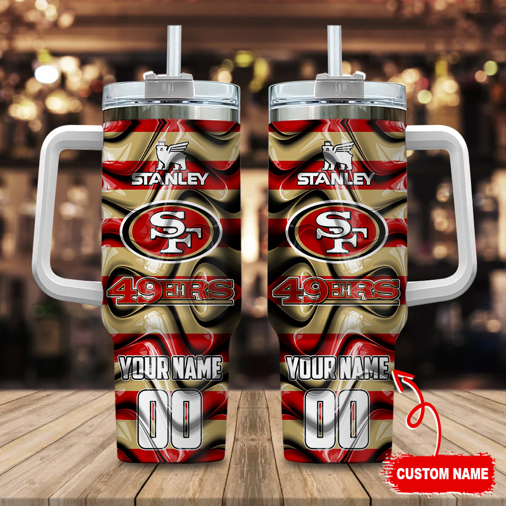 San Francisco 49ers NFL Custom Stanley Cup 40 oz 30 oz Tumbler With HandleTVC230171