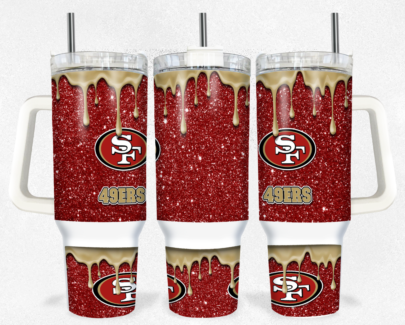 San Francisco 49ers NFL Custom Stanley Cup 40 oz 30 oz Tumbler With HandleTVC230191
