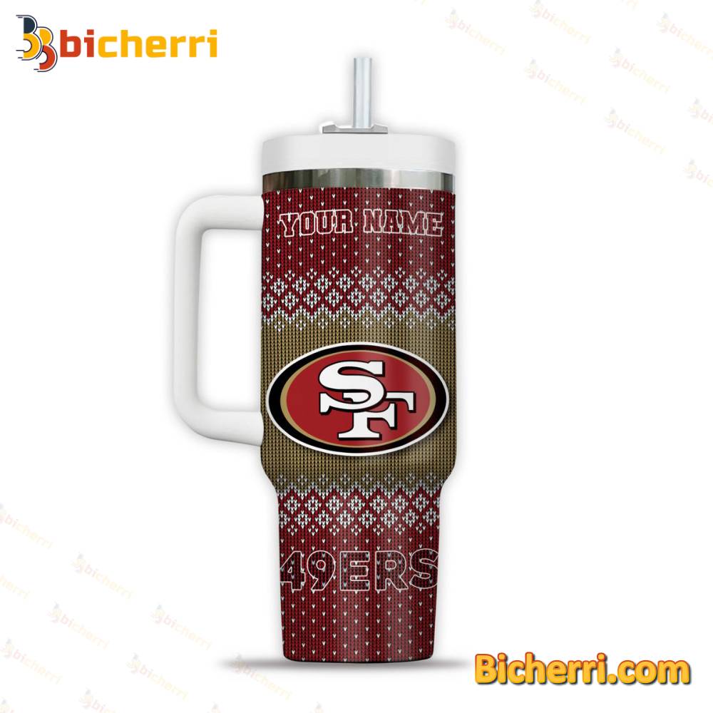 San Francisco 49ers NFL Custom Stanley Cup 40 oz 30 oz Tumbler With HandleTVC2301984 - Image 2