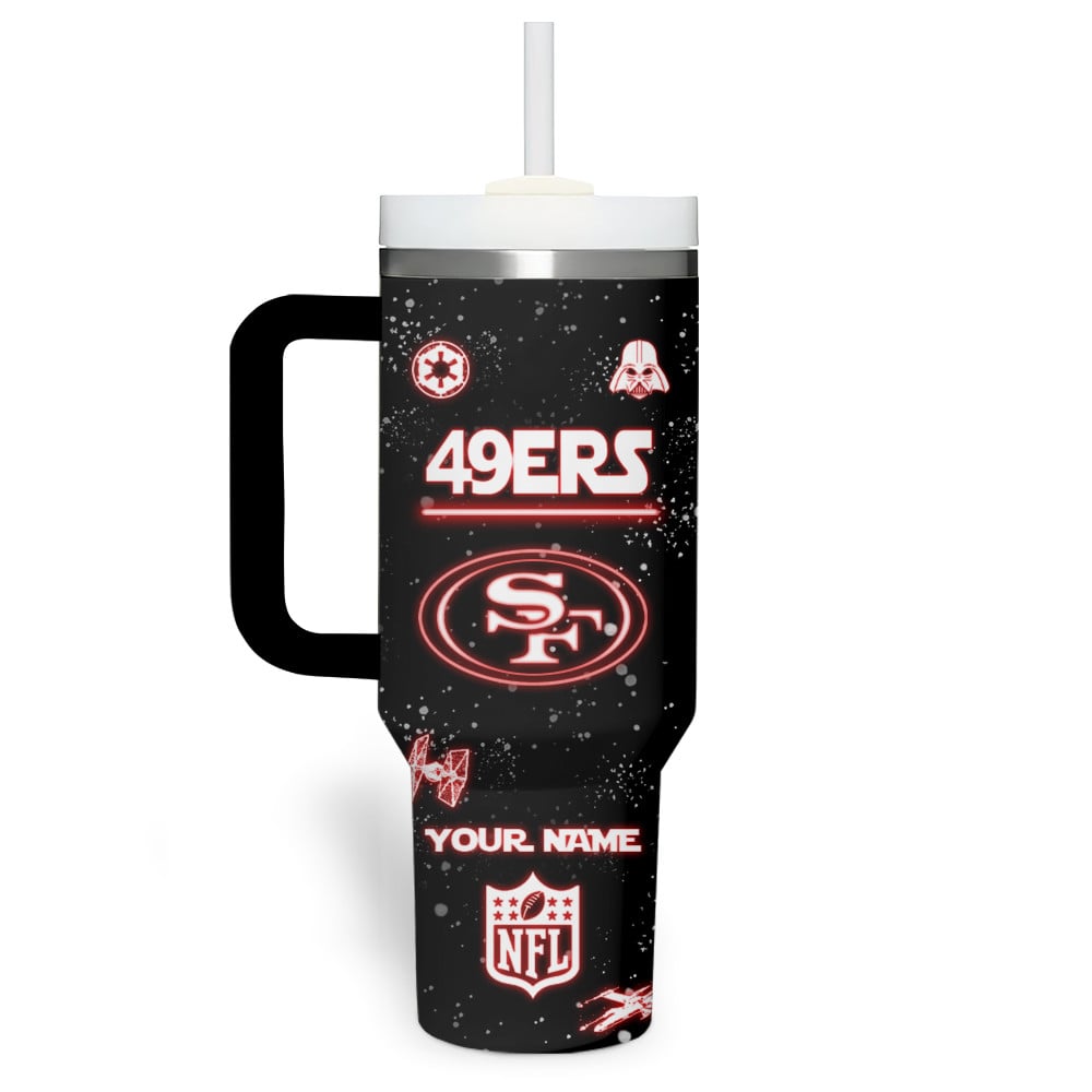 San Francisco 49ers NFL Custom Stanley Cup 40 oz 30 oz Tumbler With HandleTVC230199 - Image 3