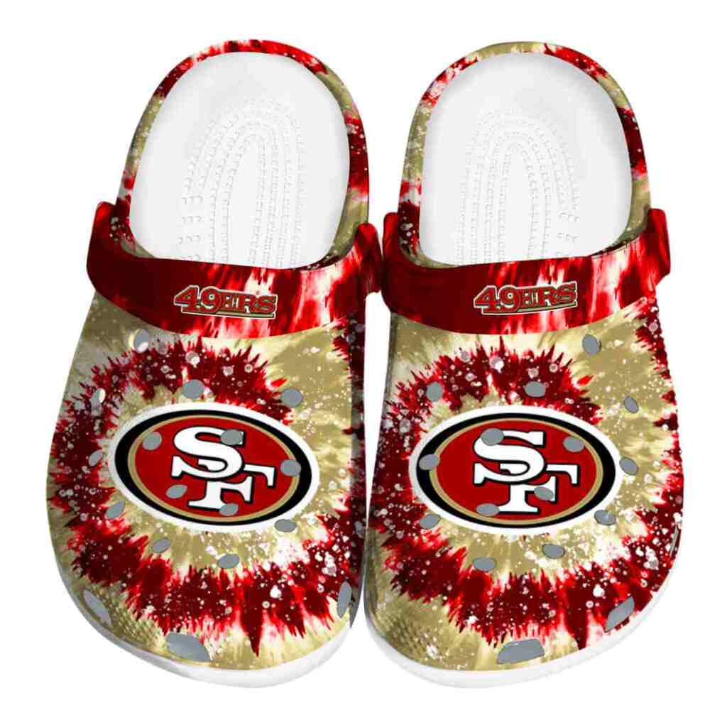 San Francisco 49ers Radiant Burst Effect ClogTVC180138