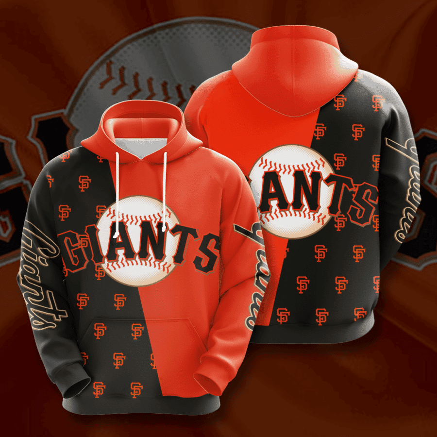 San Francisco Giants 3D All Over Print Hoodie, Zip Hoodie