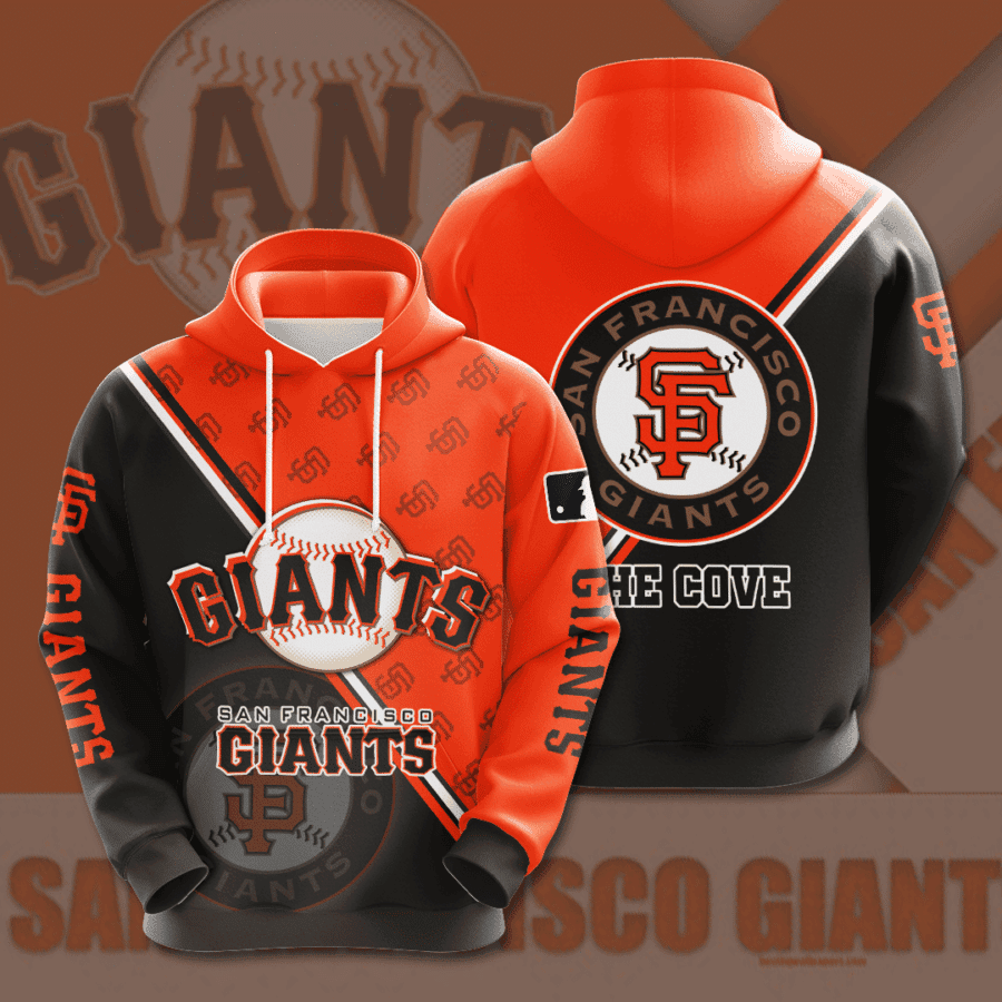 San Francisco Giants 3D All Over Print Hoodie, Zip Hoodie
