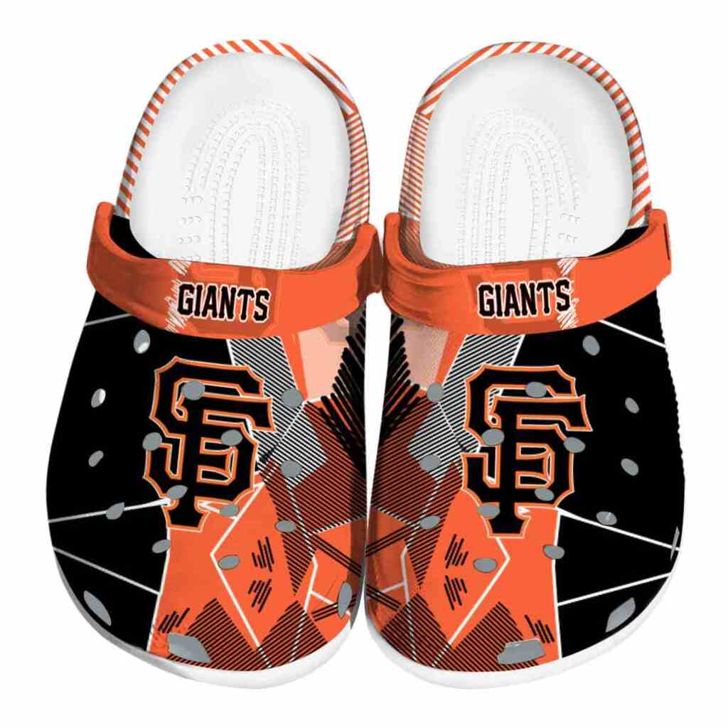 San Francisco Giants Geometric Background ClogTVC180138