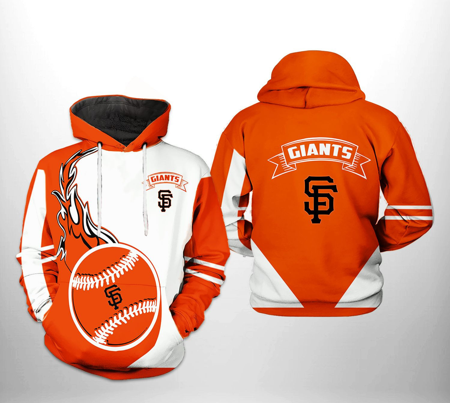 San Francisco Giants MLB Classic 3D All Over Print Hoodie, Zip Hoodie