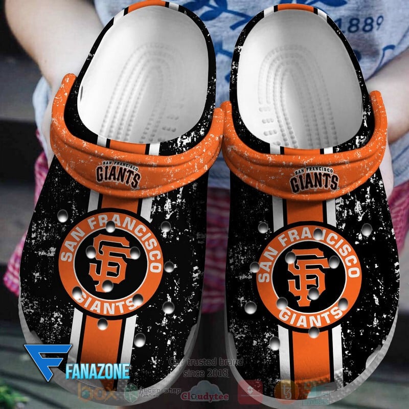 San Francisco Giants MLB Sport Crocs Clogs Crocband Shoes Comfortable For Men Women and Kids