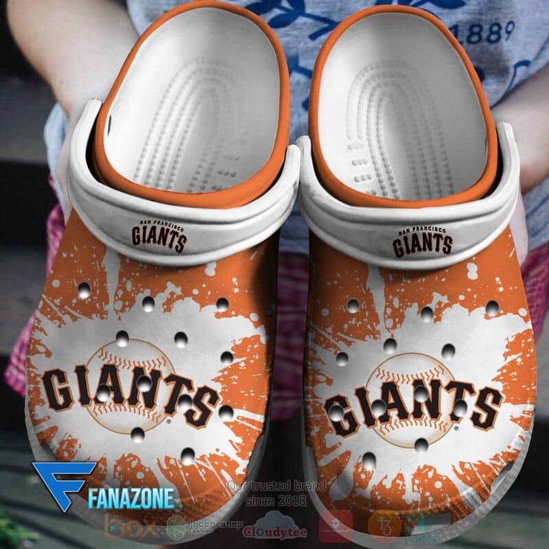 San Francisco Giants MLB Sport Crocs Clogs Crocband Shoes Comfortable For Men Women and Kids