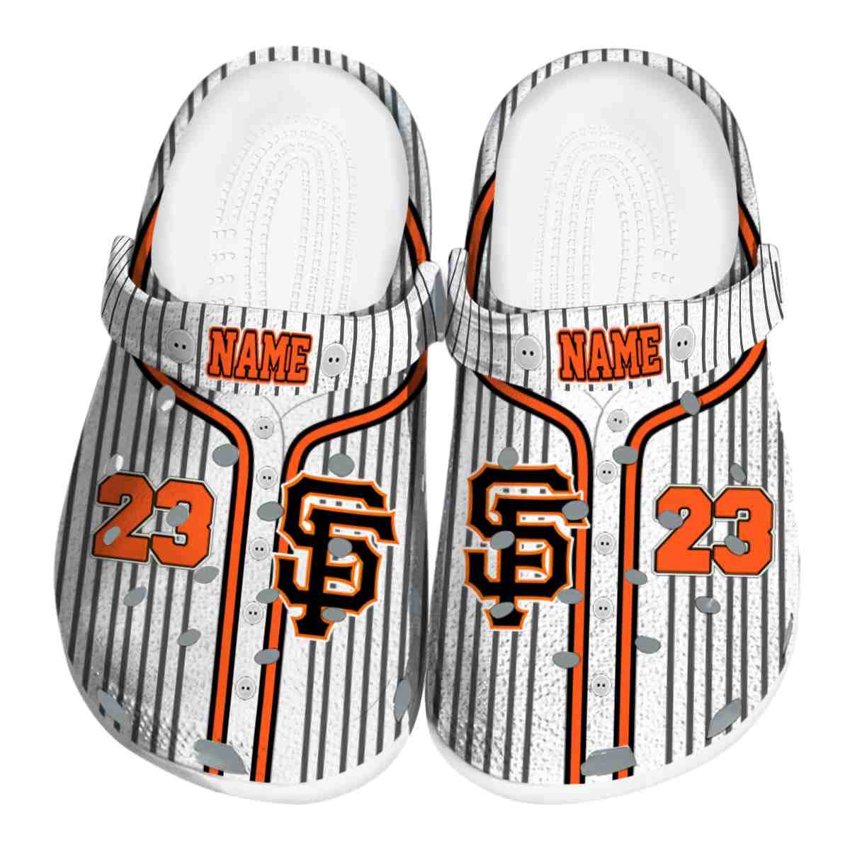 San Francisco Giants MLB Sport Crocs Crocband Clogs Shoes Comfortable For Men Women and Kids