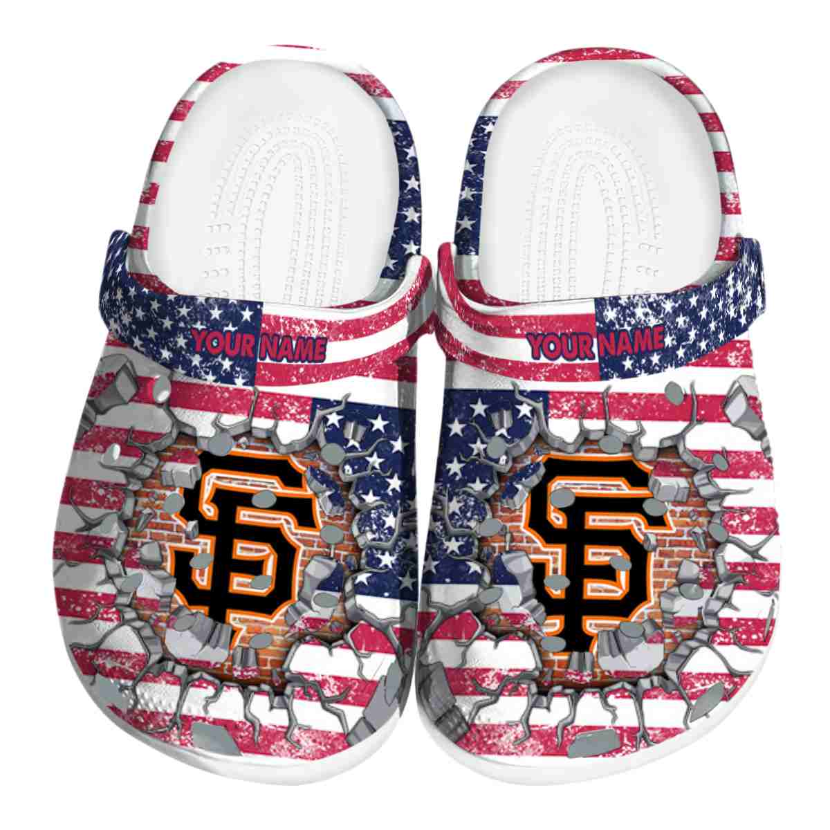 San Francisco Giants MLB Sport Crocs Crocband Clogs Shoes Comfortable For Men Women and Kids