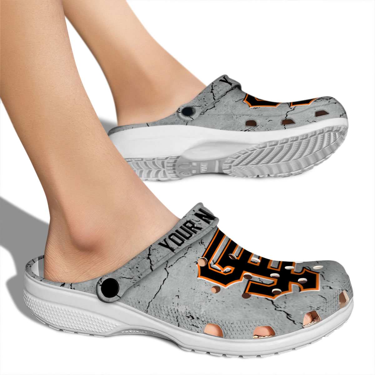 San Francisco Giants MLB Sport Crocs Crocband Clogs Shoes Comfortable For Men Women and Kids - Image 2