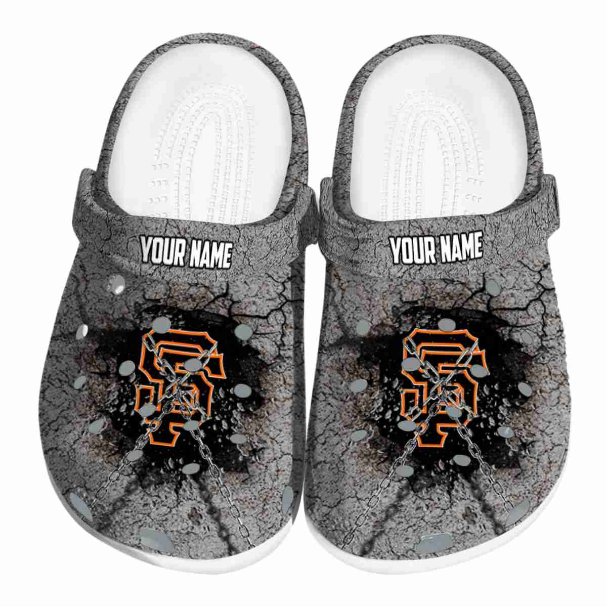 San Francisco Giants MLB Sport Crocs Crocband Clogs Shoes Comfortable For Men Women and Kids