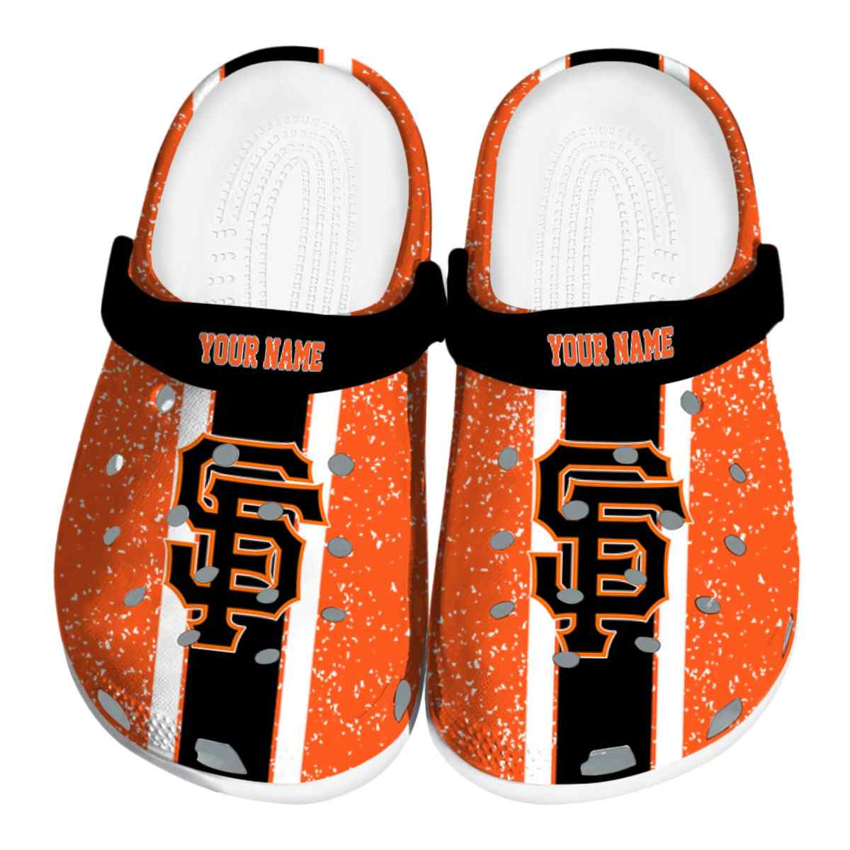 San Francisco Giants MLB Sport Crocs Crocband Clogs Shoes Comfortable For Men Women and Kids