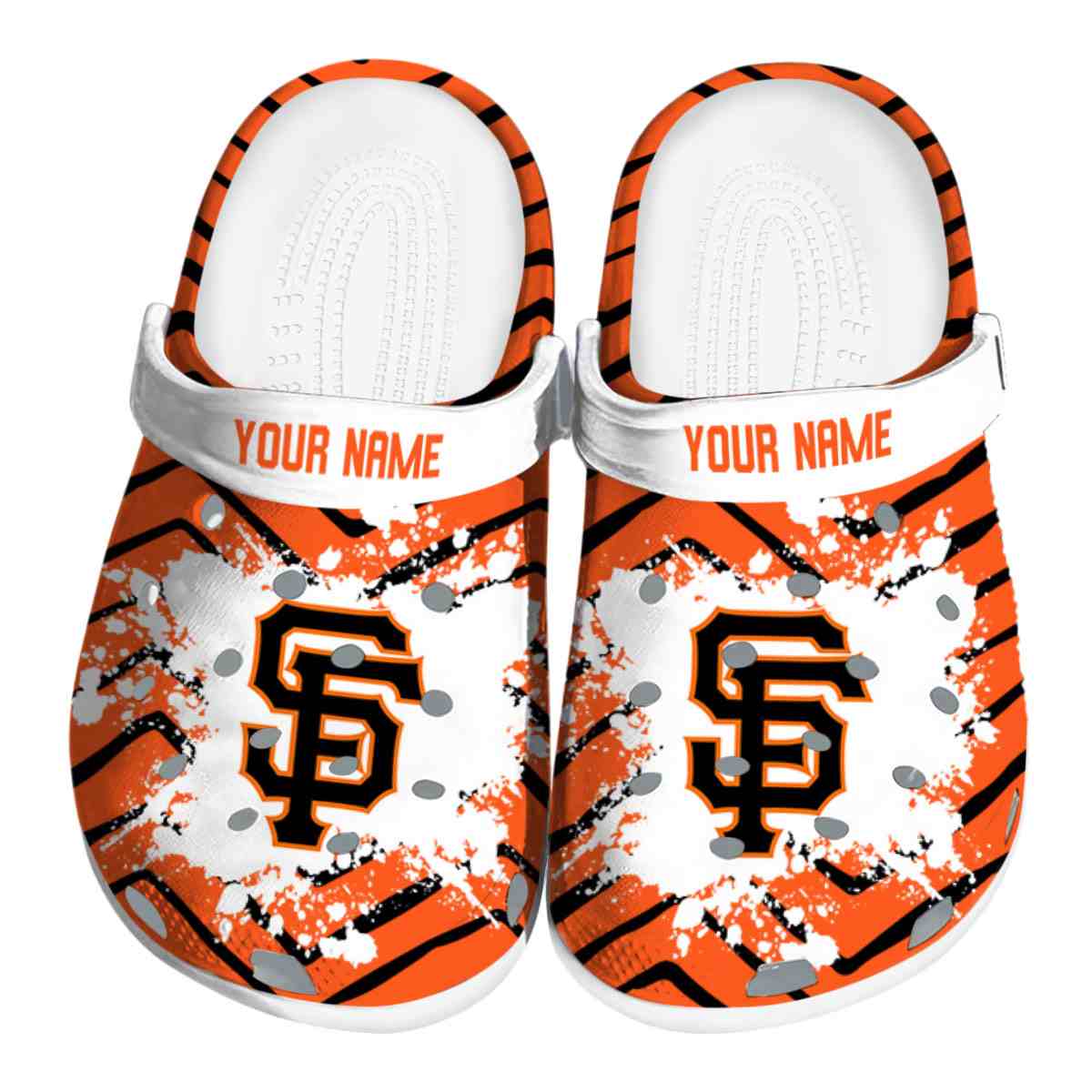 San Francisco Giants MLB Sport Crocs Crocband Clogs Shoes Comfortable For Men Women and Kids