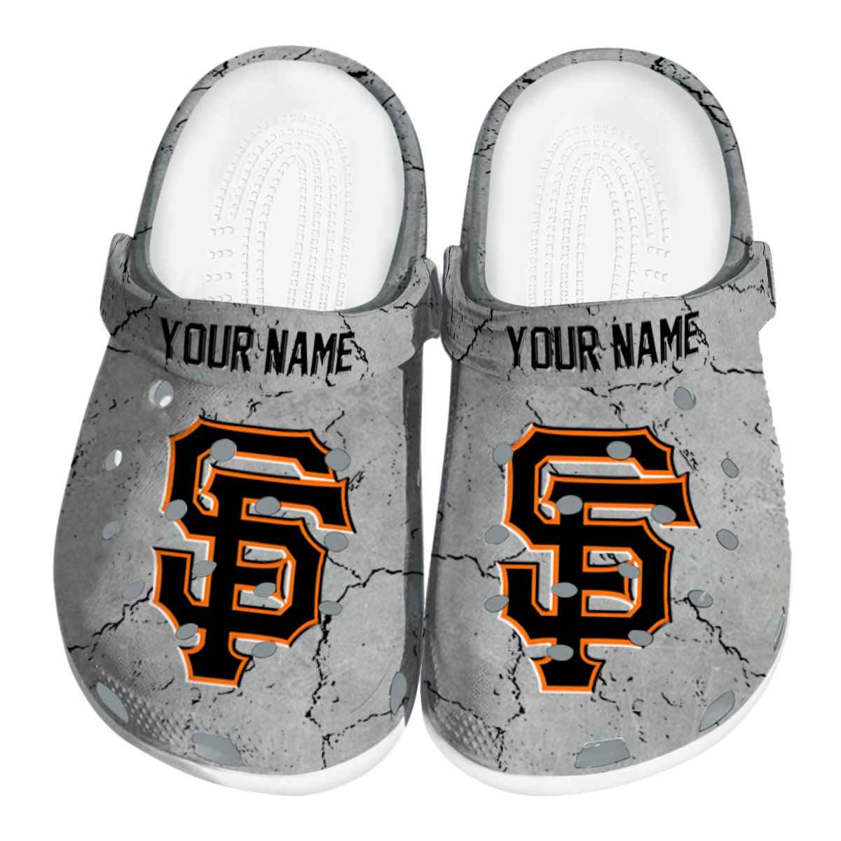 San Francisco Giants MLB Sport Crocs Crocband Clogs Shoes Comfortable For Men Women and Kids