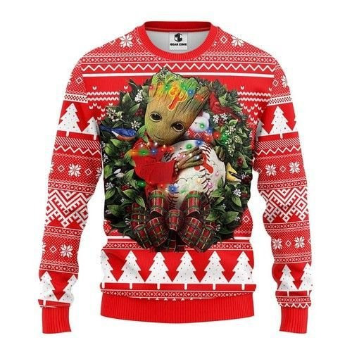 San Francisco Giants Skull Flower Christmas Ugly Christmas Sweater Adult 3D Funny Matching for family