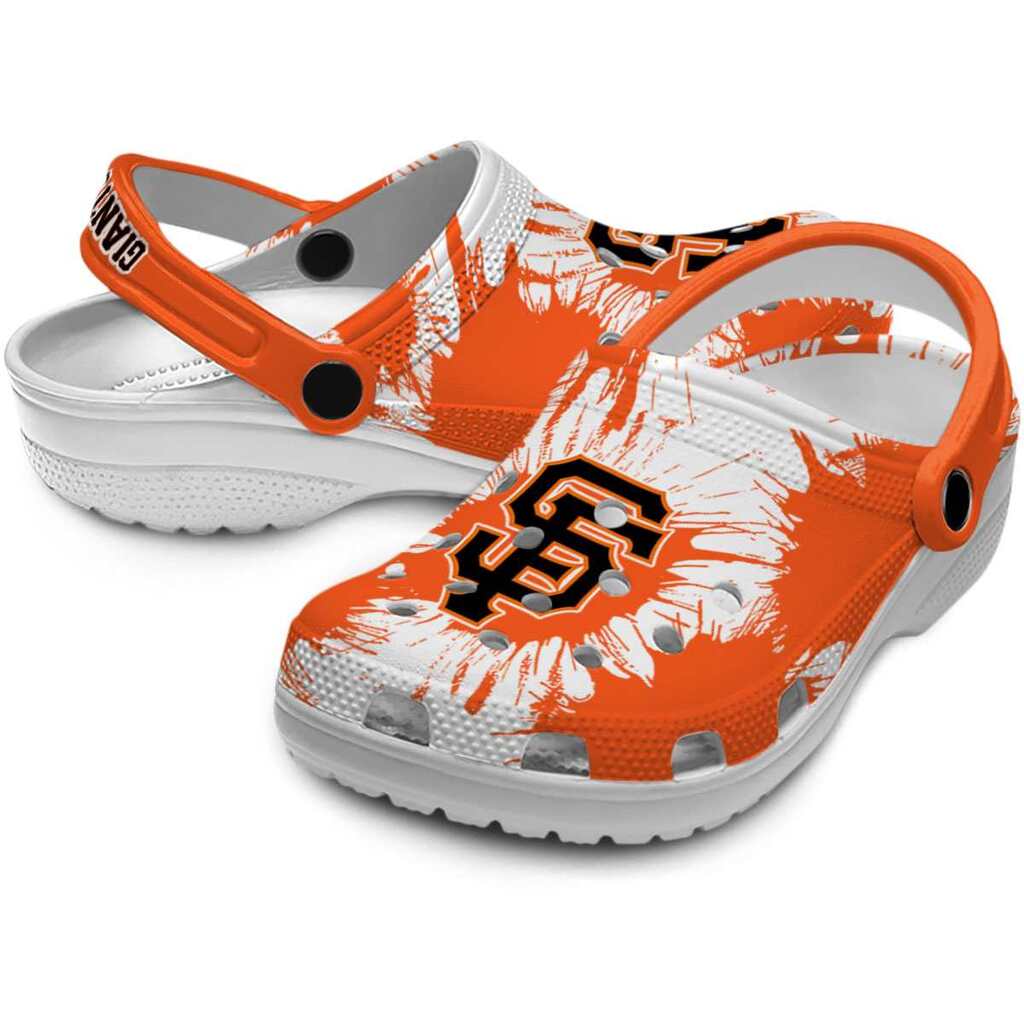 San Francisco Giants Splatter Graphics ClogTVC180138 - Image 3