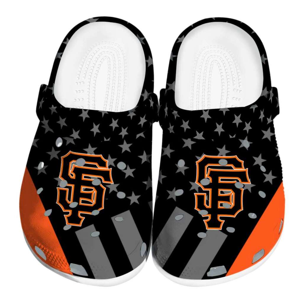 San Francisco Giants Stellar Stripes Theme ClogTVC180138