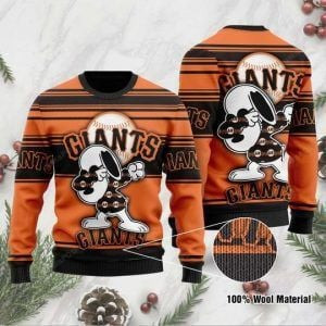San Francisco Giants Ugly Christmas Sweater Adult 3D Funny Matching for family