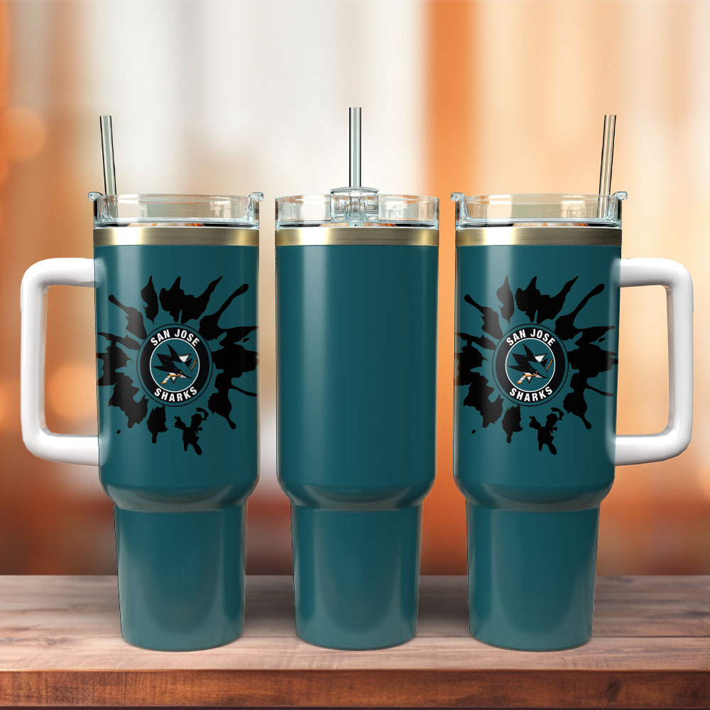 San Jose Sharks Hockey NHL Sport Custom Stanley Cup 40 oz 30 oz Tumbler With HandleTVC2301250